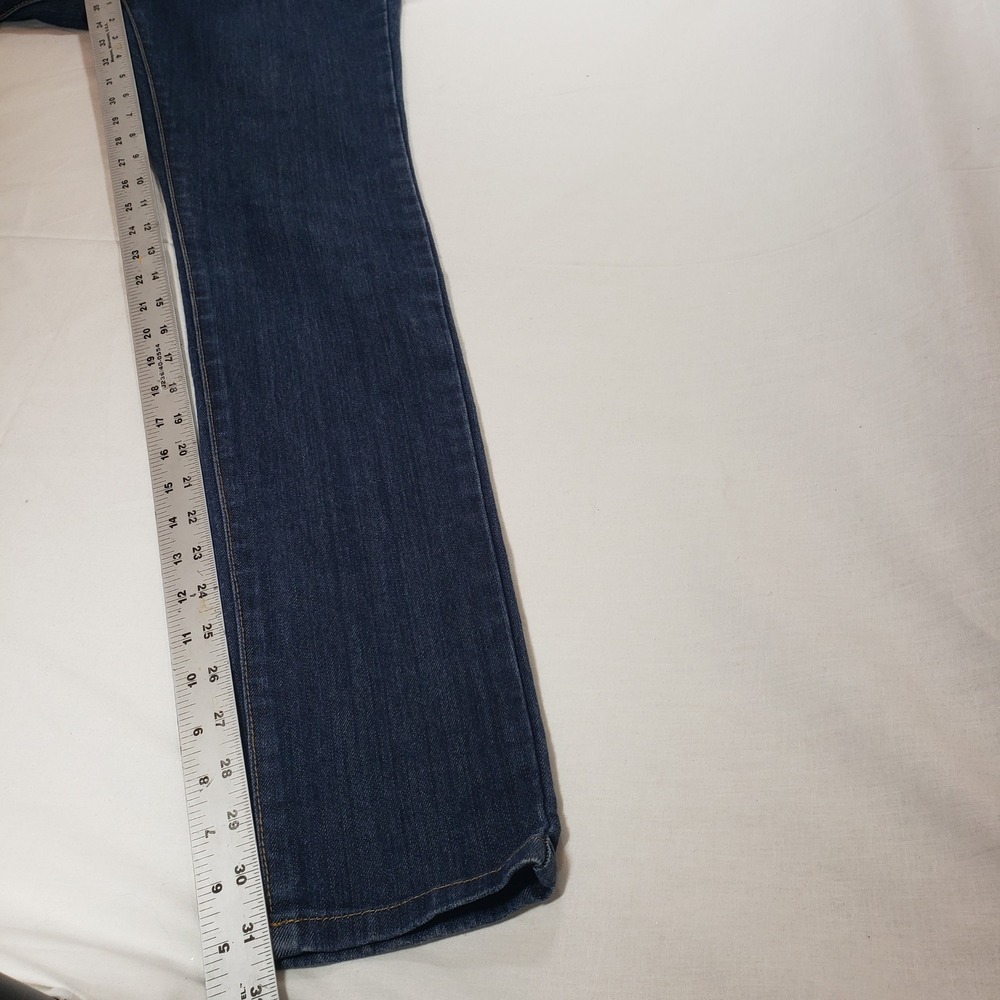 Michael Kors Women's Dark Wash Denim Jeans Classic Style Size 2 - Picture 6 of 10